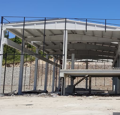 Prekast yapı iskeleti